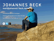 Tablet Screenshot of johannes-beck.name